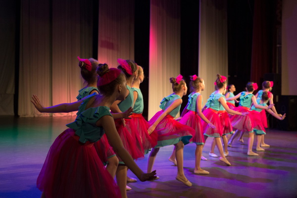 Ballet, tap, and theatre-craft classes