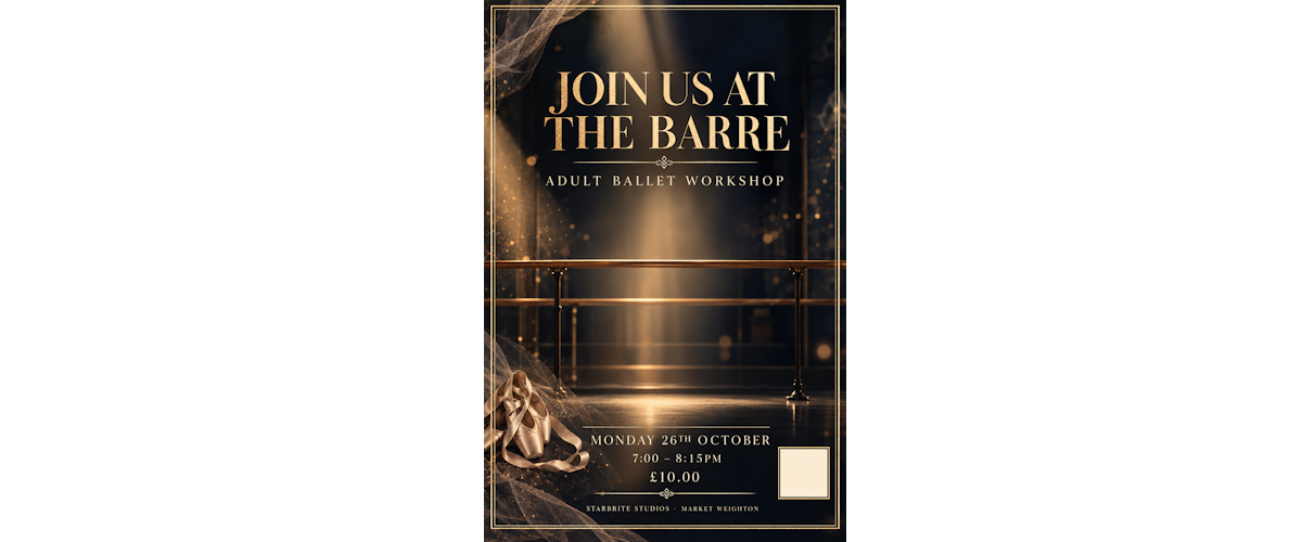 Join Us At The Barre