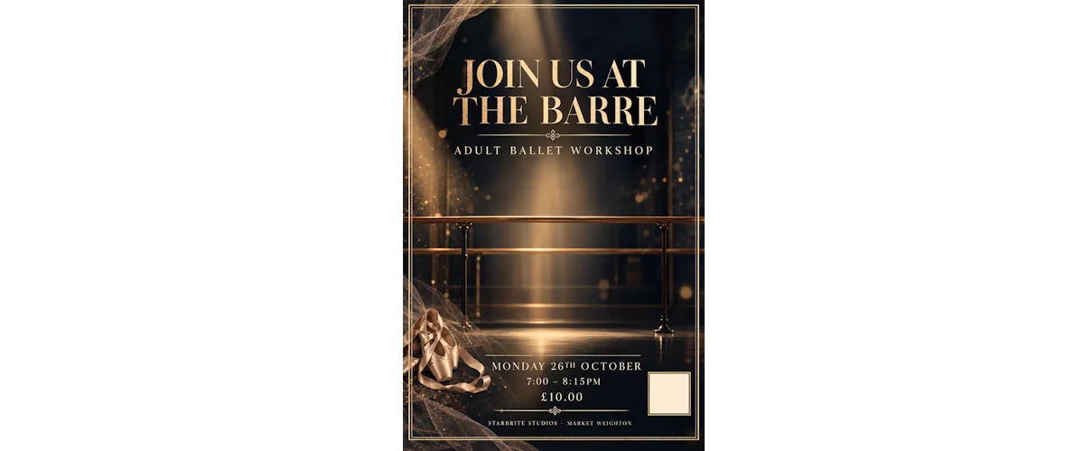 Join Us At The Barre