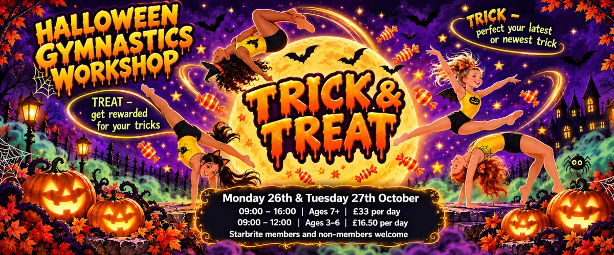 Trick and Treat Gymnastics Workshop