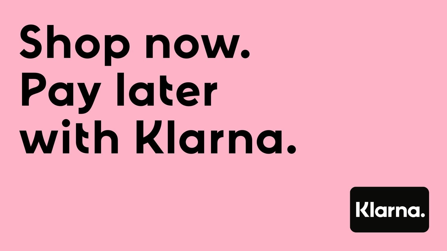 Pay for your online purchases using Klarna